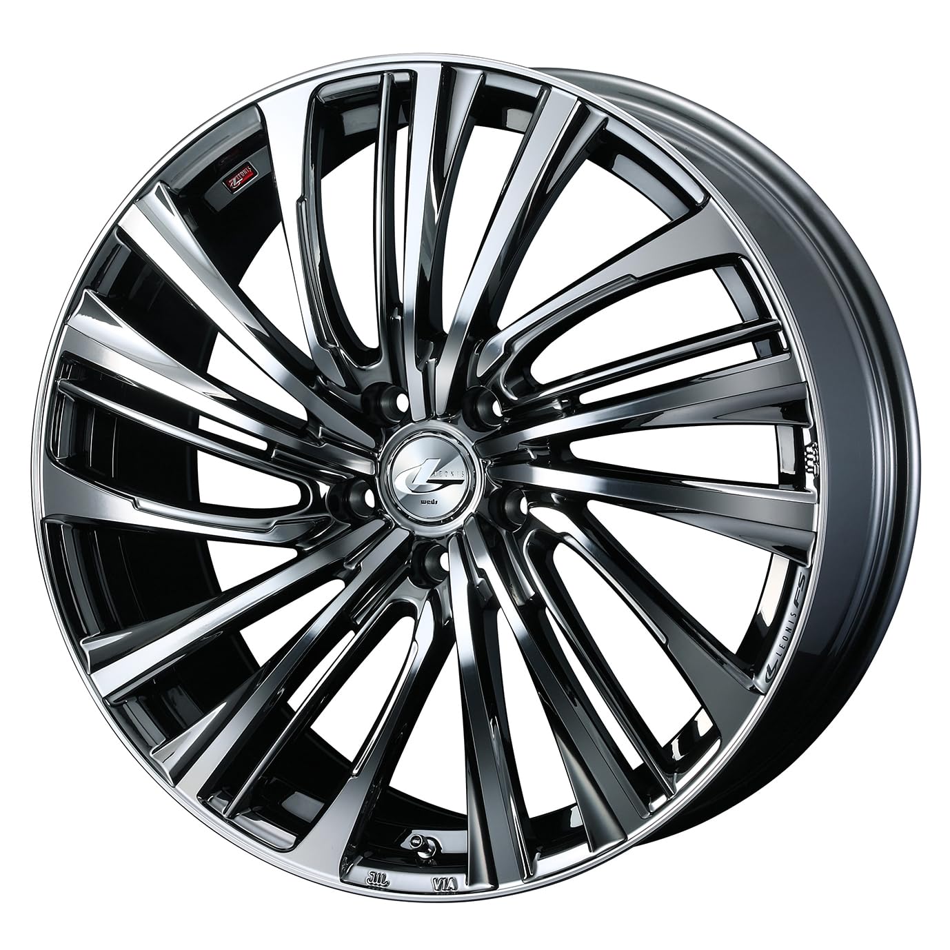 1円売切り 20インチ ウェッズ Weds レオニス 8.5J ＋35 PCD114.3 5H 4 