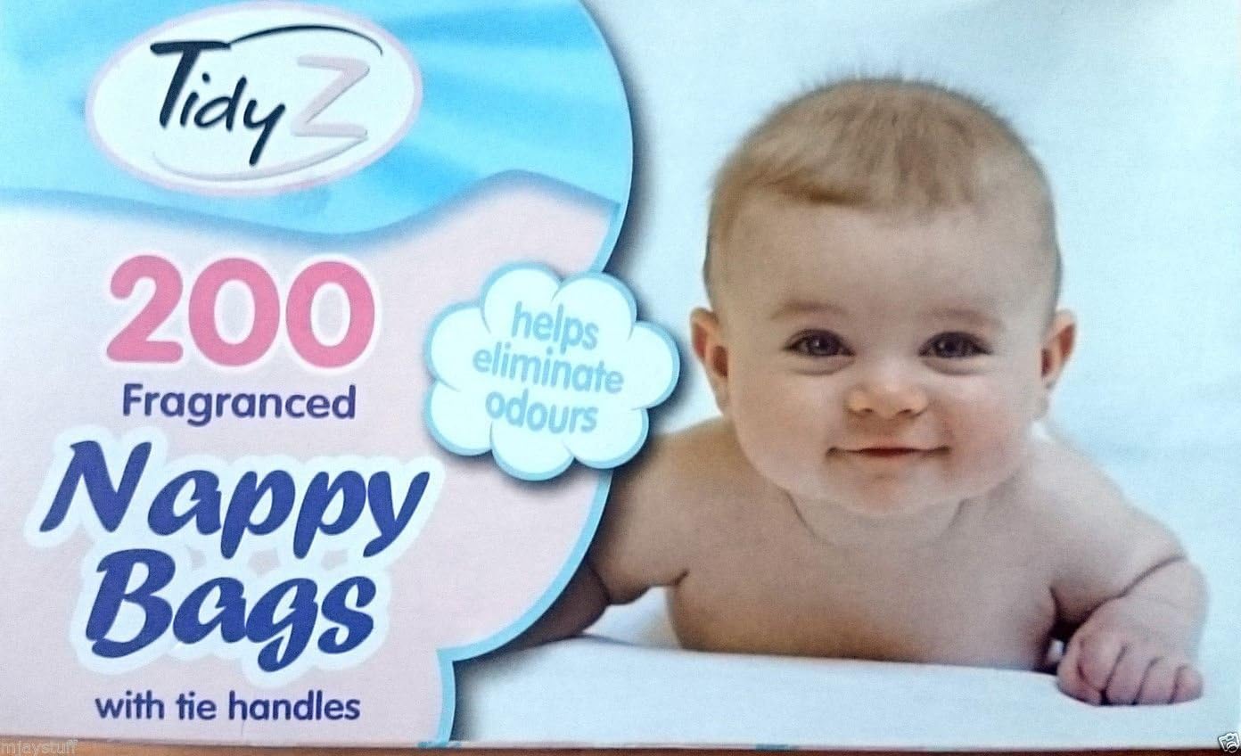 Fragranced Nappy Bag with Tie Handles