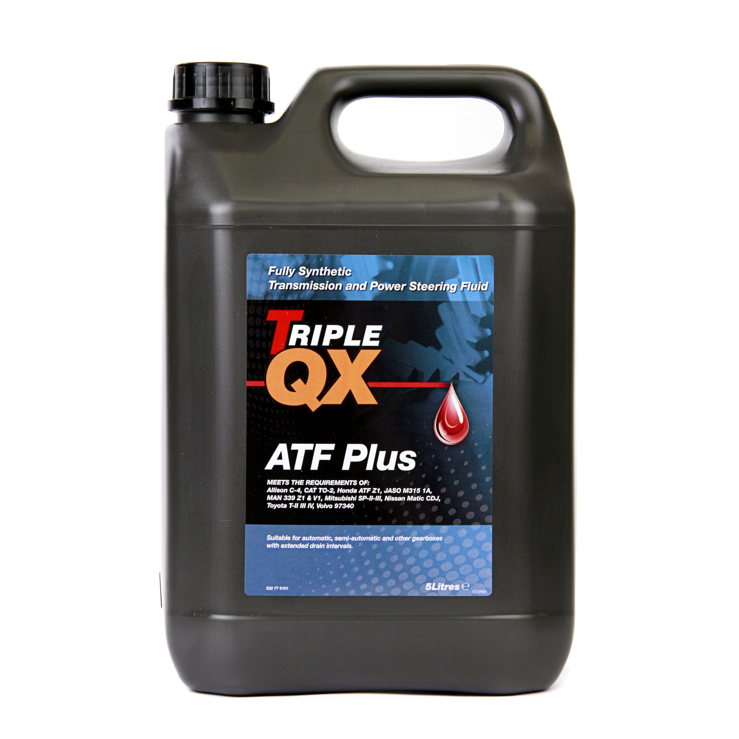 Triple QX ATF Plus Transmission Fluid 5 Litre (5L) Automatic Transmission Fluid