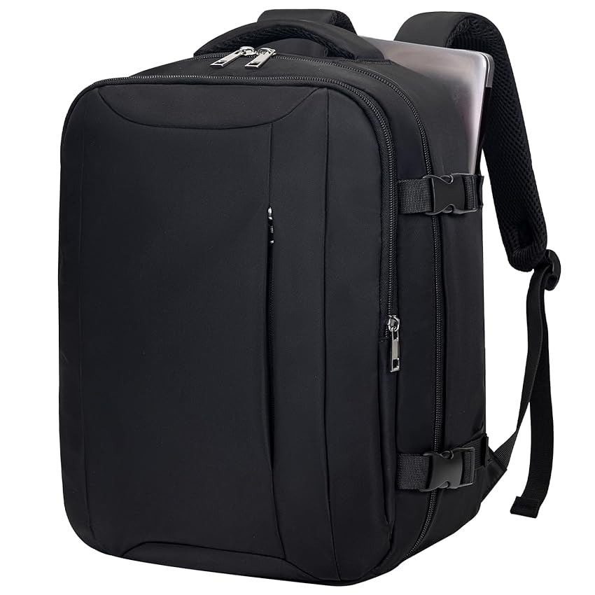 VMIKIV per Zaino Ryanair 40x30x20 Bagaglio a Mano per Wizz Air Zaino da Viaggio Aereo per Wizzair Borsa da Cabina per Vueling,14 Pollici Zaini Porta PC per Scuola Lavoro,Borsone Antifurto Donna Uomo