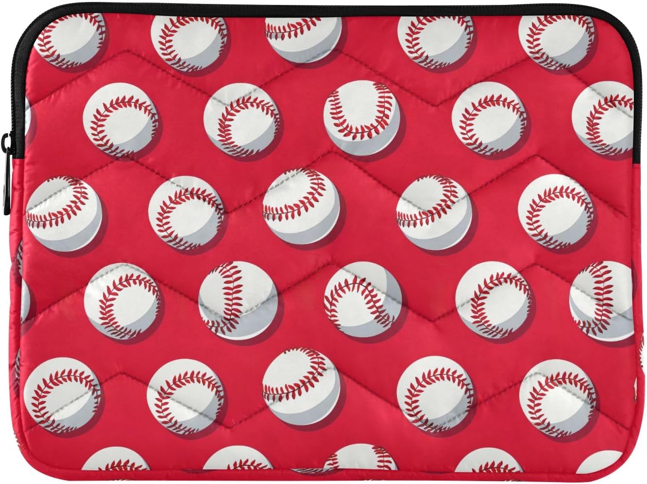 Baseball Red 14 Laptop Sleeve, Computer Sleeve Laptop Case