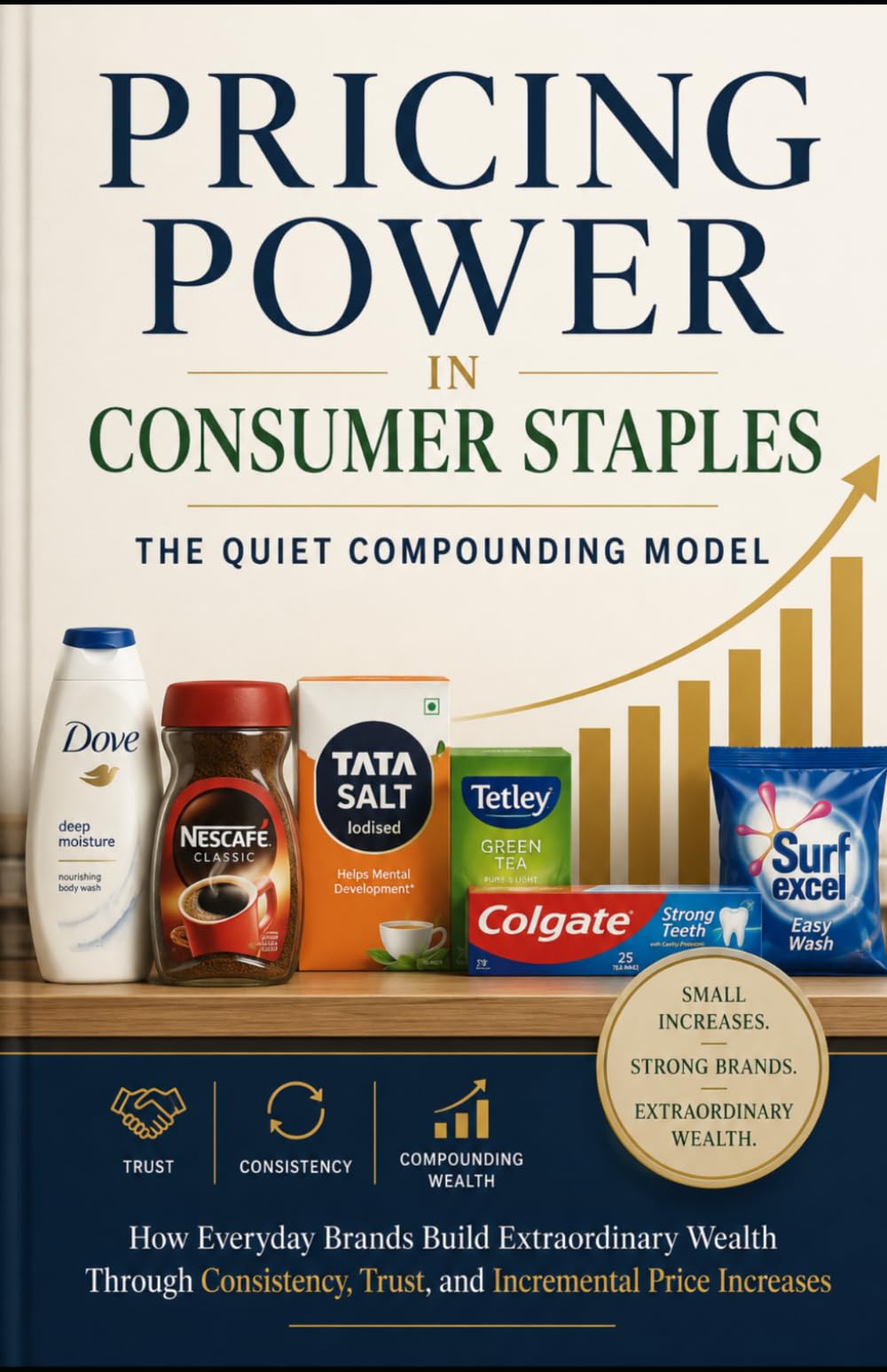 Pricing Power in Consumer Staples: The Quiet Compounding Model: How Everyday Brands Build Extraordinary Wealth Through Consistency, Trust, and Incremental Price Increases