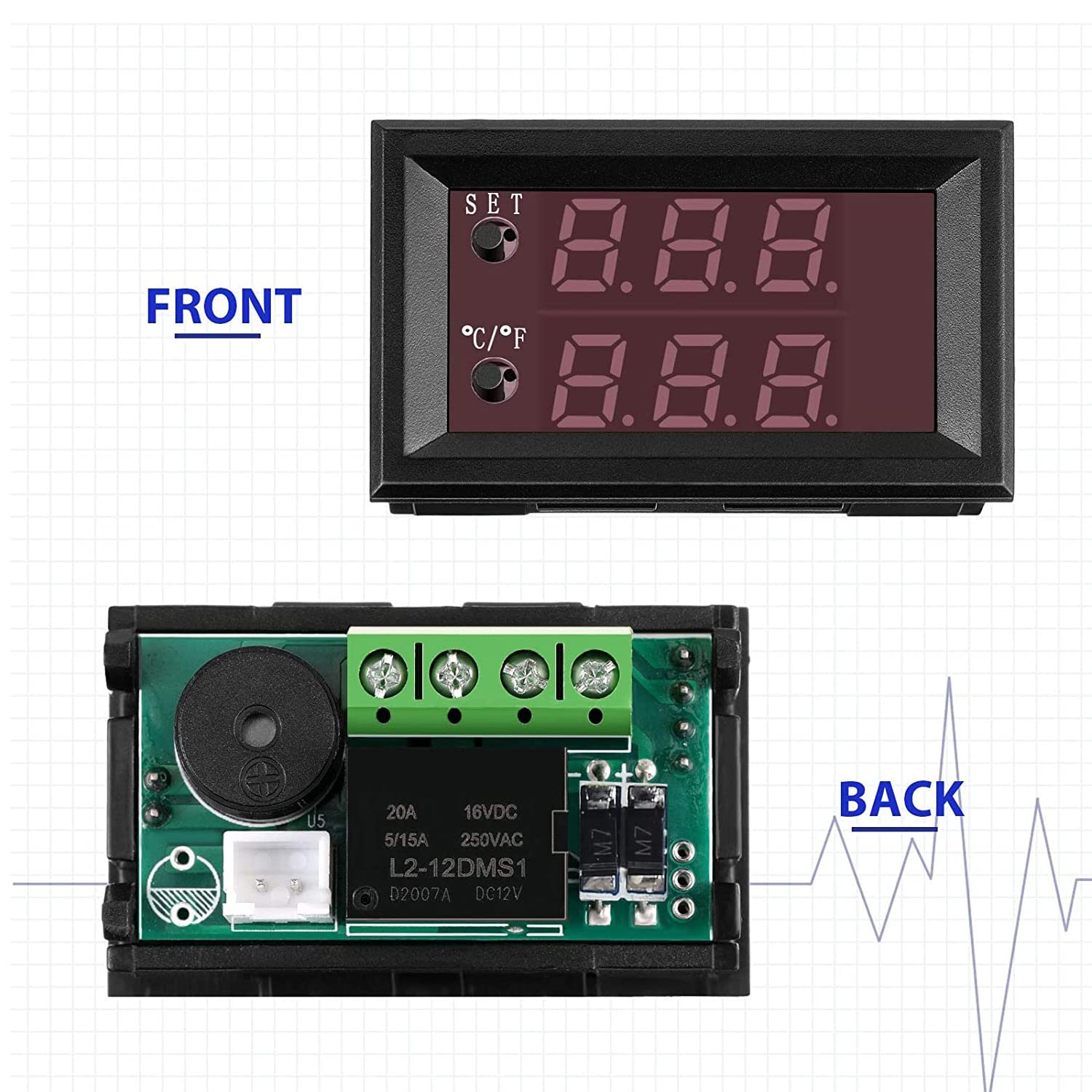 I 10 Migliori Termostato Digitale Con Sonda 12v - Natale 2025 - Foto 5