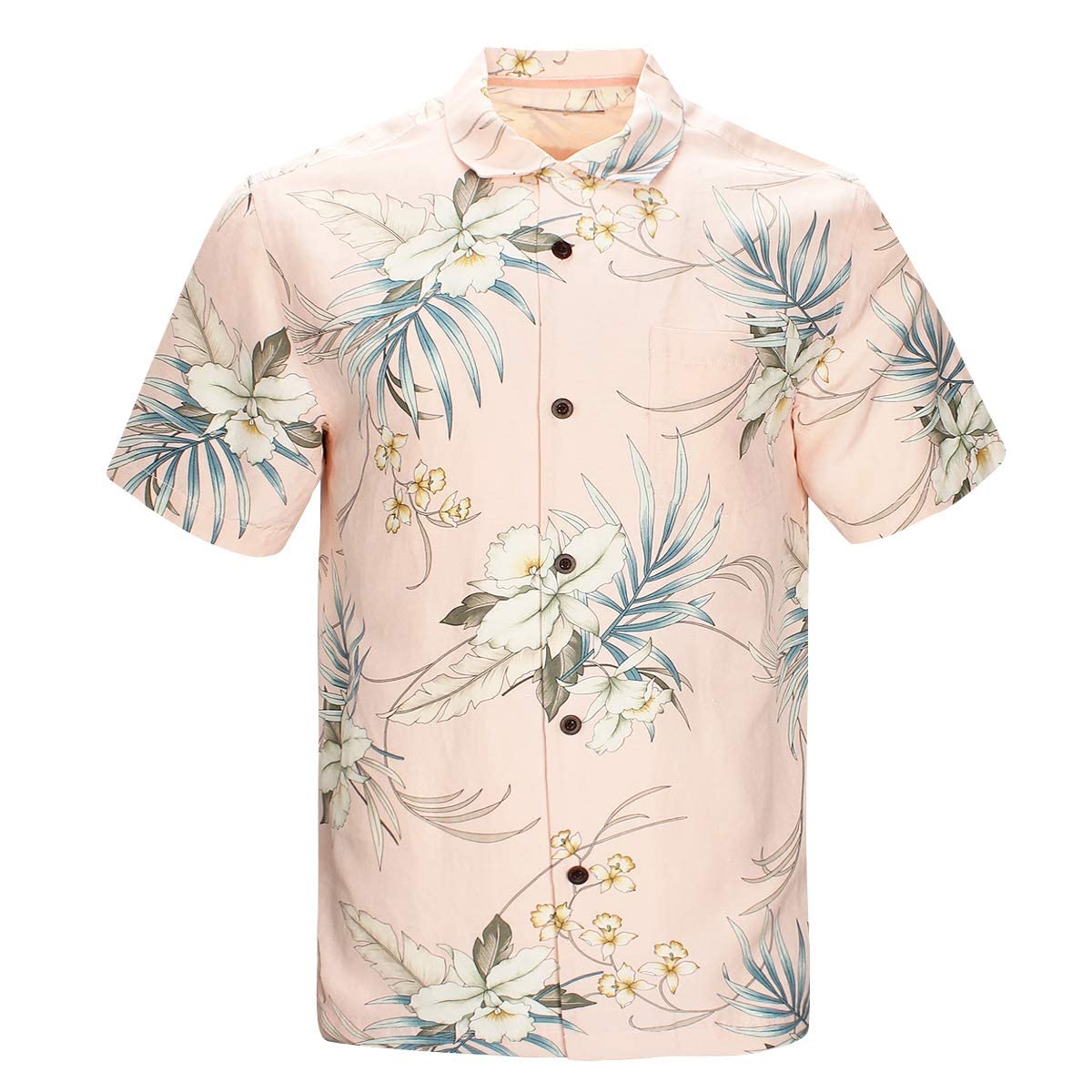 Havana Breeze Silk Linen Hawaiian Shirt