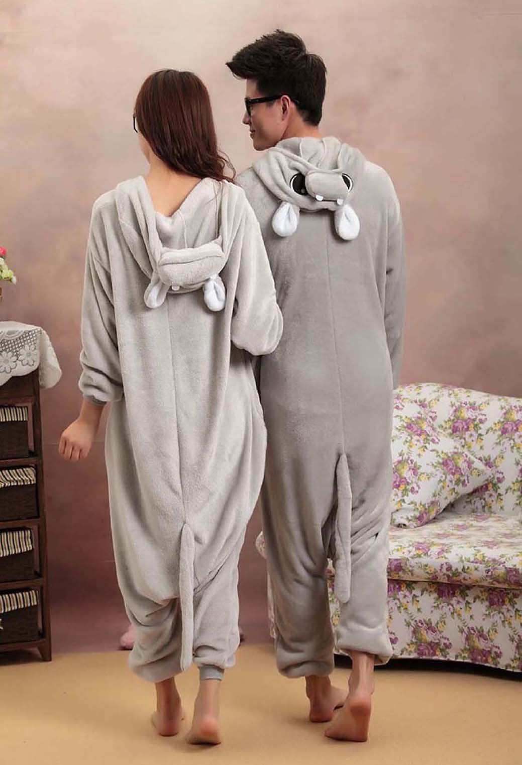 Cosplay Adulte Pyjamas Unisexe Onesies Deguisement Animaux Grenouillères Romper Pajamas Vêtements de Nuit Carnaval Costumes Siamois