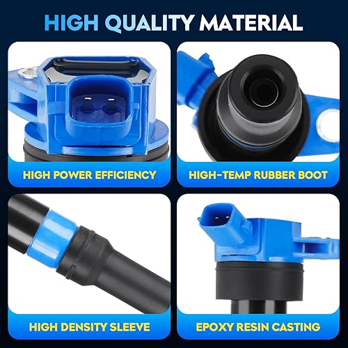 Miniatura 2 de Paquete de bobinas de encendido para Hyundai Elantra Coupe GT Tucson Kia Forte Koup Forte5 Soul 2011 2012 2013 2014 2015 2016 2017 2018 2019 2020,