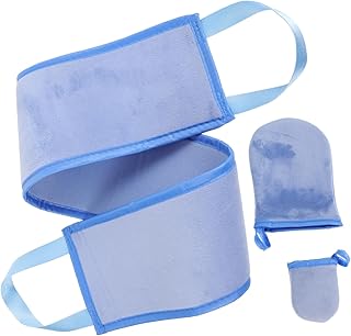 Beaupretty 1 Conjunto De Luvas Reunindo Kit Aplicador De Bronzeamento Aplicador De Luva De Bronzeamento Aplicador De Costas Com Alças Aplicador De Loção Autobronzeadora Para Maquiagem Nas