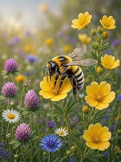 Diamond Painting Bee Kit för vuxna, 5D Hobby Creative 90 x 120 cm C8-225 | Komplett diamantmålning blommor kristallkonst, gör-det-själv manuell aktivitet anti-stress, heminredning gåvor 90 x 120 cm C8