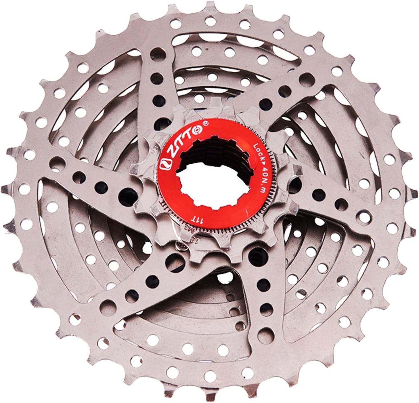 Mountain Bike Freewheel 8 9 10-Speed - High Strength -rust Flywheel Cassette Gear Sprocket Replacement - Aluminum Alloy - Smooth Shifting - weight and Easy to Clean - Road and - 8Speed 11-32T
