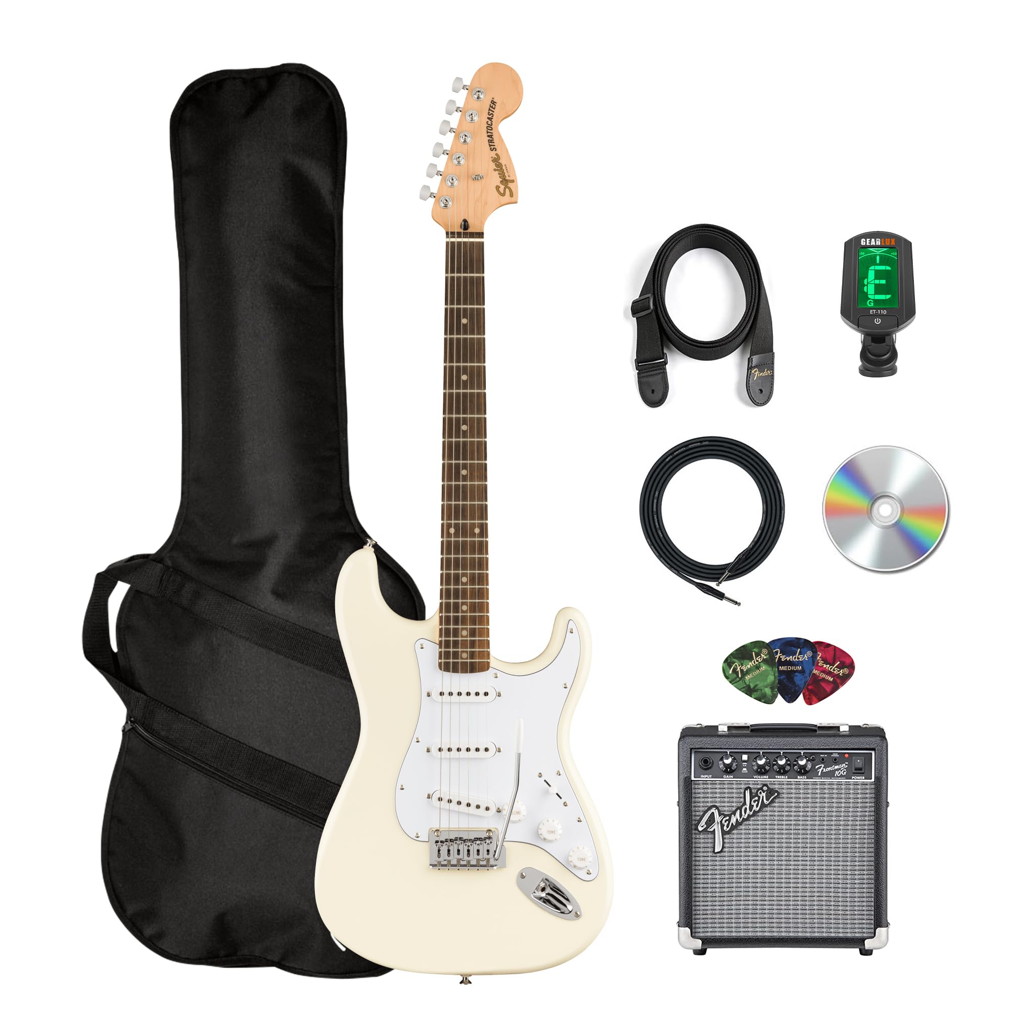 Amazon.com: Fender Squier Affinity Stratocaster Limited Edition
