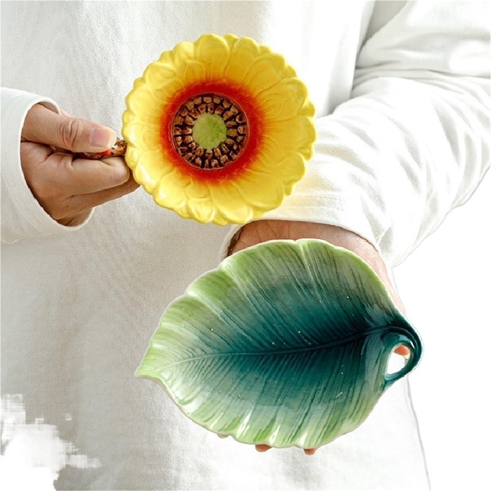 Kaffeetasse Untertasse Sets 180ML Becher Tee Kaffeetasse Untertasse Set Home Office Keramik Teetasse Trinkset(Color2)