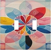 Vista 178 de Cubiertas Decorativas de Arte para Interruptores de Luz, Hojas de Otoño, Placa de Pared de Palanca Individual, Cubierta Decorativa de Interruptor