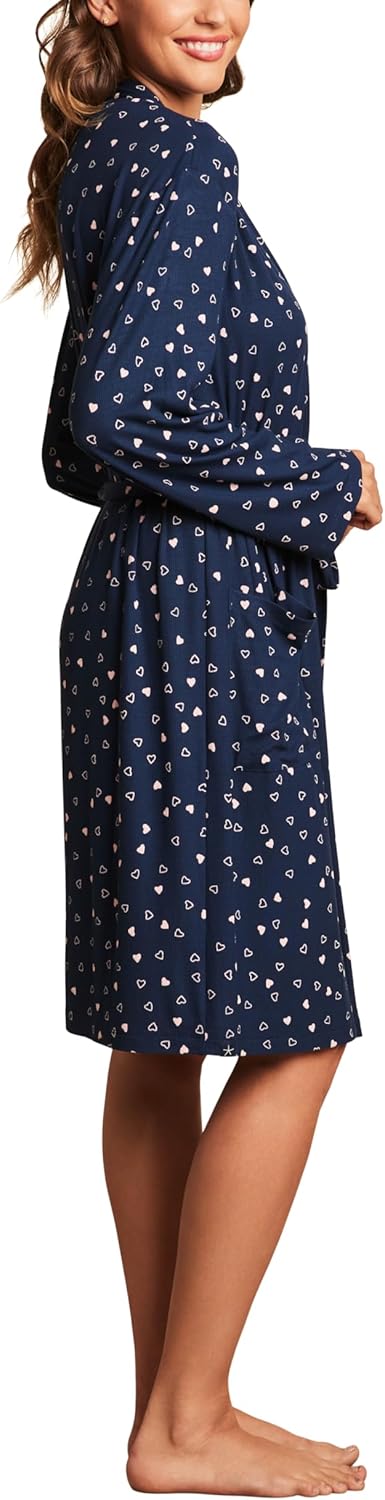 Barefoot Dreams womens Ultra Soft Rib Rib Robe - Image 2