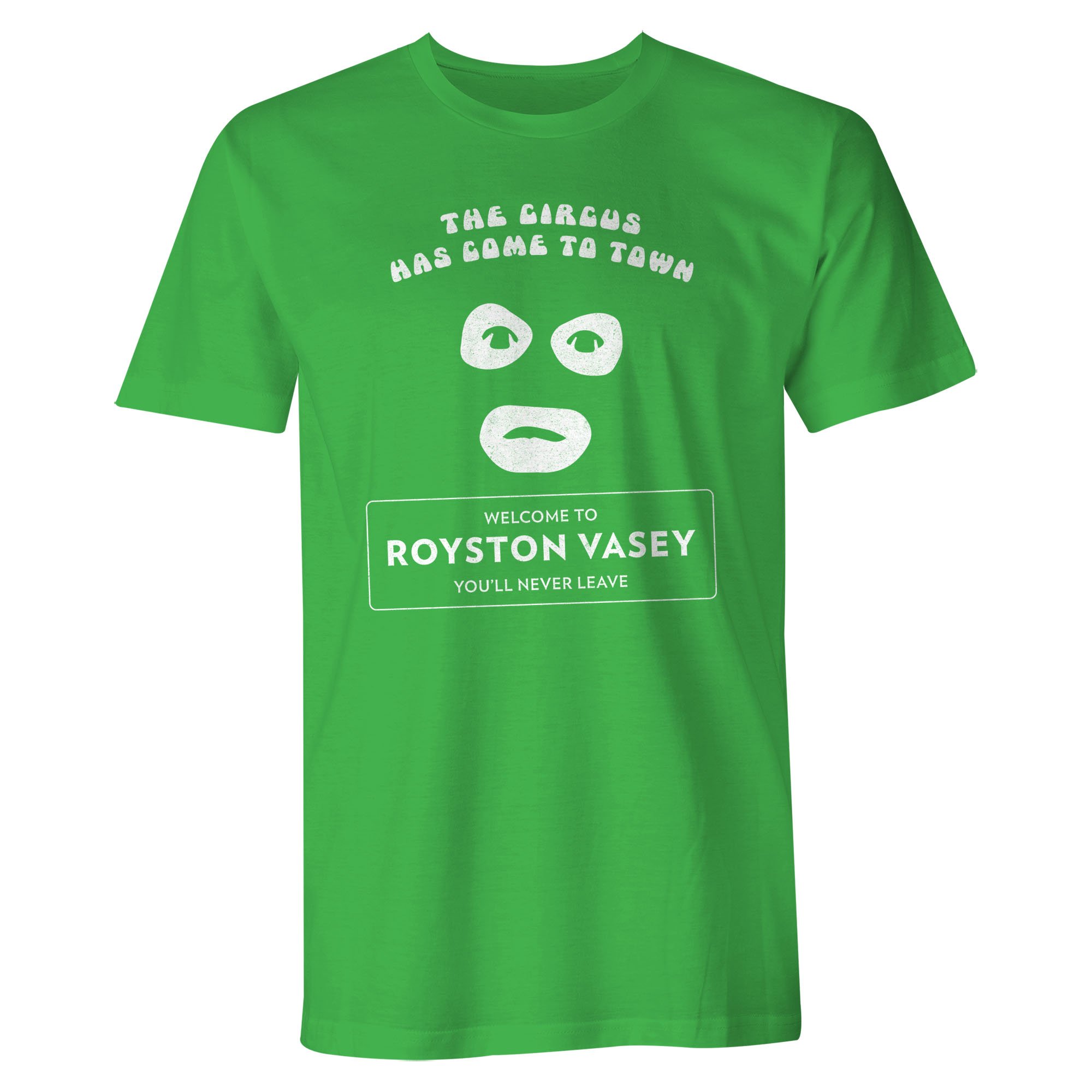 T-shirt vert homme manches courtes taille L avec slogan imprimé - 2