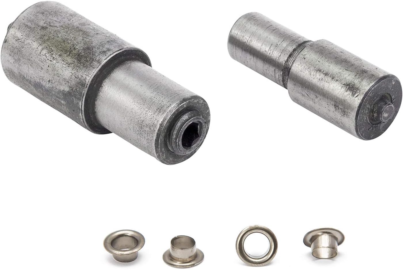 Trimming Shop 8mm Eyelet Grommets Fixing Dies for DK98 Hand Press Machine, Grommets Fixing Tool for DIY Craft Projects, Clothing, Leather Work, Scrapbooking, Bags Decoration