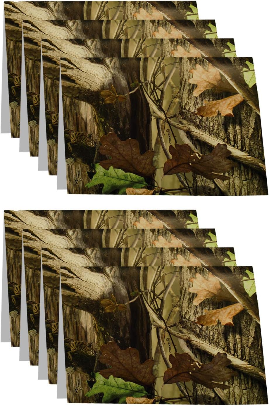 Havercamp Camo Beverage Napkins 16-Pack - 5x5 Inch Hunting Theme Party Napkins