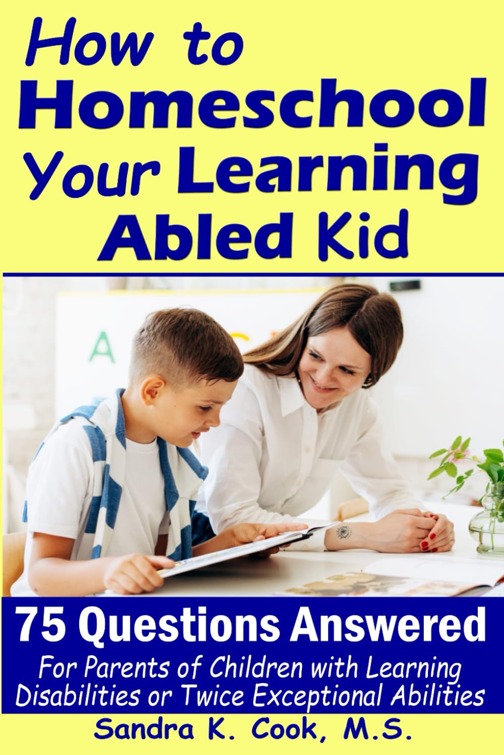 How-To Homeschool Your Learning Abled Kid: 75 Questions Answered: For Parents of Children with Learning Disabilities or Twice Exceptional Abilities ... Books for Enhanced Educational Outcomes)