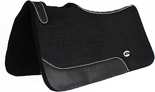 CHALLENGER Thick Horse Western Contour Wool Felt Therapeutic Saddle PAD 30