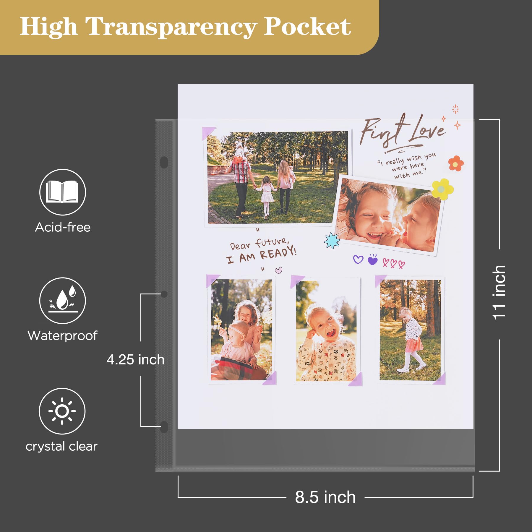 Mublalbum Album fotografico fai da te, 21 x 28 cm, 40 pezzi, 80 pagine, copertina in lino, copertina in lino, per bambini, matrimoni, viaggi, progetti fai da te (bianco)