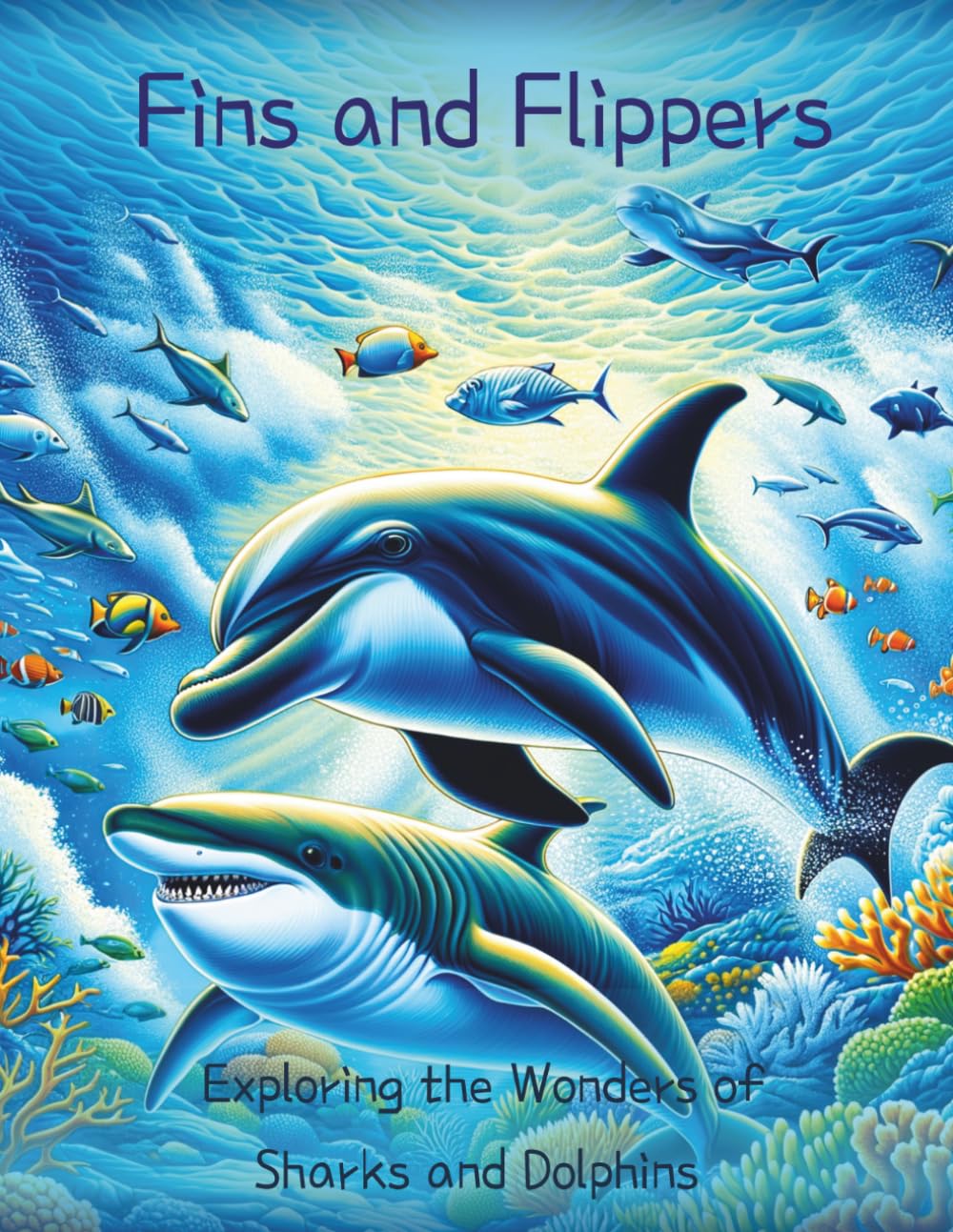Fins and Flippers: Exploring the Wonders of Sharks and Dolphins (Into the Blue)