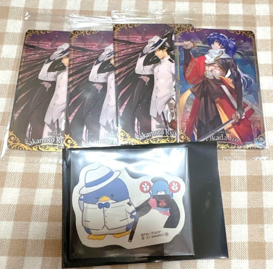 Amazon.co.jp: FGO 坂本龍馬 ＆ 岡田以蔵 グッズ 19点 セット