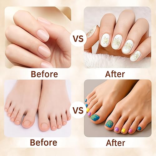 Miniatura 4 de Juego de rotuladores para arte de uñas de 12 colores, 0.020 in de secado rápido para diseños de bricolaje, bolígrafos de uñas vibrantes para pintar