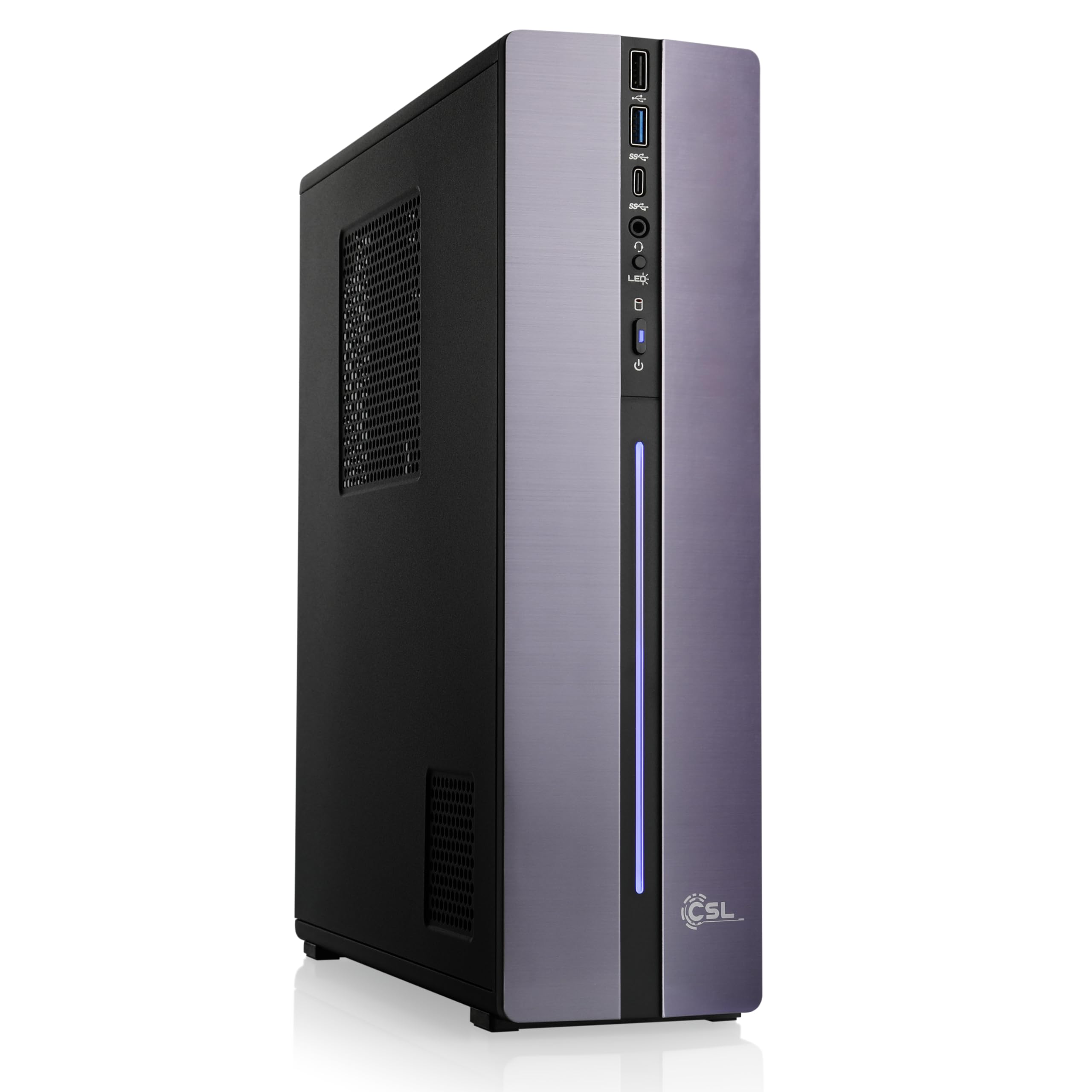 Gaming PC mit Windows 11 Home | AMD Ryzen 5 5655G 6x3.9GHz | AMD Radeon | 500GB M.2 NVMe | 16GB DDR4 RAM | WLAN | Entry Level Computer für Zocker, Gamer Desktop Rechner zum Spielen | A13010