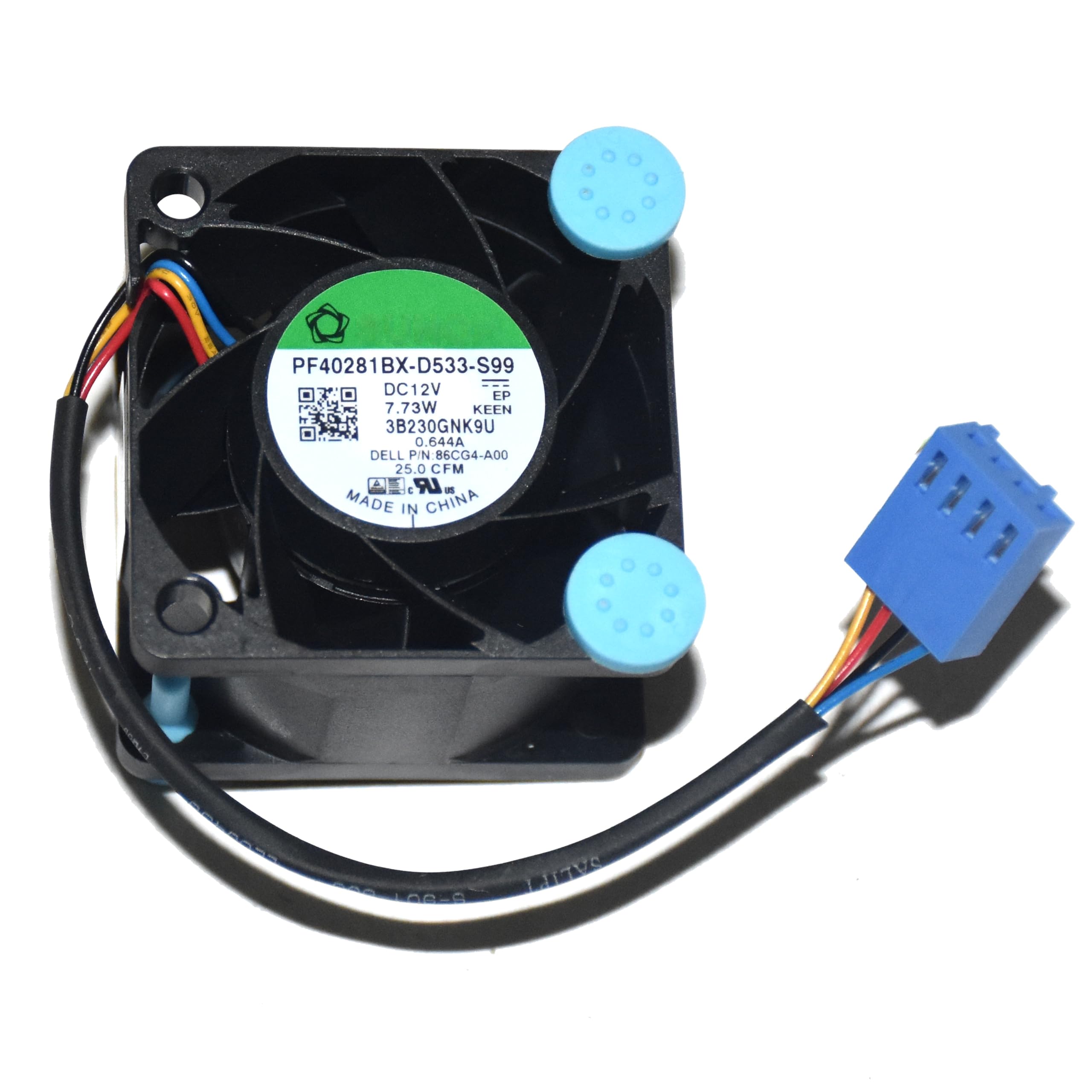 Ebid Dealz Compatible with Dell Precision 3930 Workstation Cooling Fan PF40281BX-D533-S99 86CG4 H2PCG G9FDR