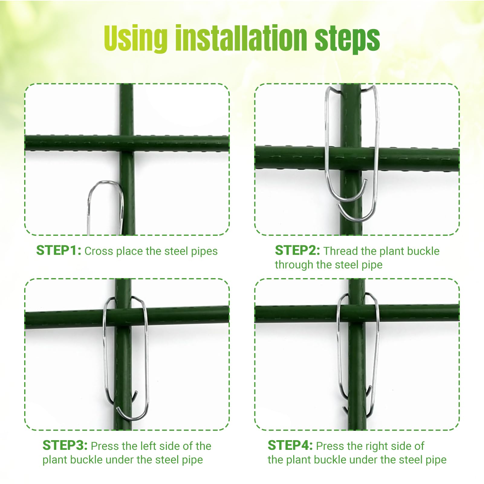 Clips De Support Pour Plantes 50 À 200 Pièces Attaches Pour