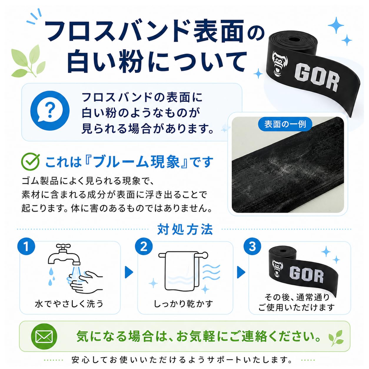 Amazon.co.jp: GORILLA SQUAD(ゴリラスクワッド) フロスバンド