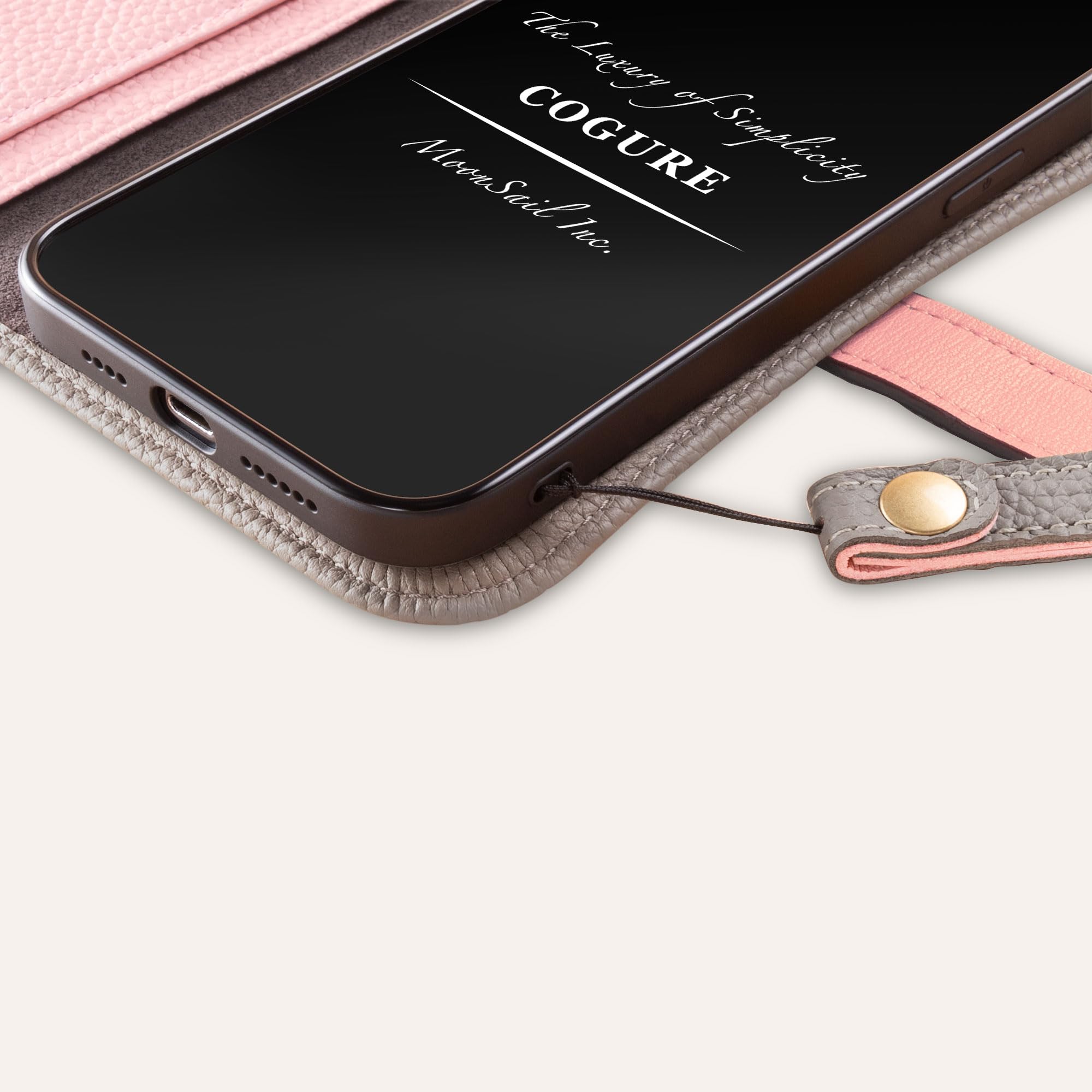 Amazon.co.jp: COGURE コグレ iPhone15ProMax 手帳型 ケース