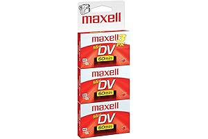 Maxell Mini DV Tapes: Capture Unforgettable Moments in High Quality!