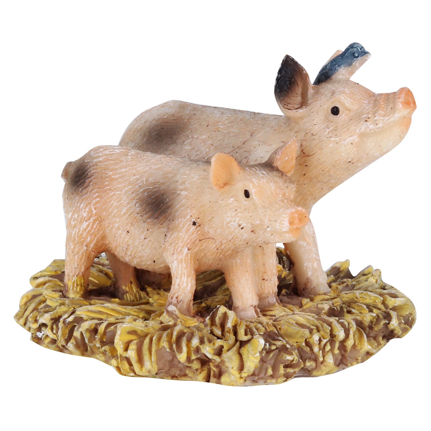 Wonderland Miniature Fairy Garden Two Piggy (1.25 inches) for Planter Decoration, Bonsai, Terrarium, Garden Decor, Mini, Miniatures, Tray Garden, Doll House, Kids Room Decor (B07DJ6XPL2) Amazon Price History, Amazon Price Tracker