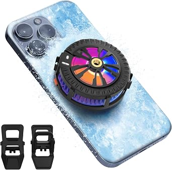 Oyun i in manyetik cep telefonu so utucu, ta nabilir telefon so utma fan , C tipi kablolu s cakl k g stergesi, MagSafe i in telefon radyat r , oyun yar  iletken so utma iPhone/Ipad/Android