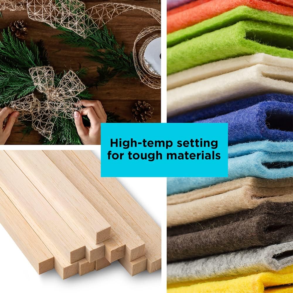 BLACK+DECKER Hot Glue Gun Kit, White (BDHT70001) : Tools & Home Improvement