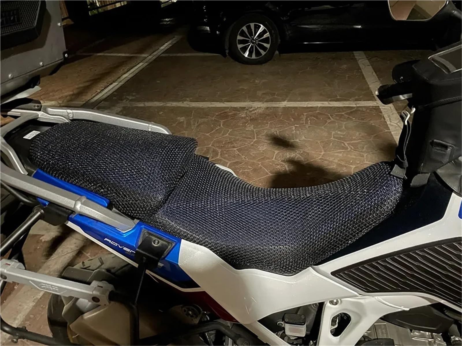 Siedzenia motocyklowe Pokrowiec na siedzenie motocyklowe HONDA CRF1100L CRF 1100 pasuje do AFRICA TWIN 2022-2020 3D Mesh Maty amortyzujące