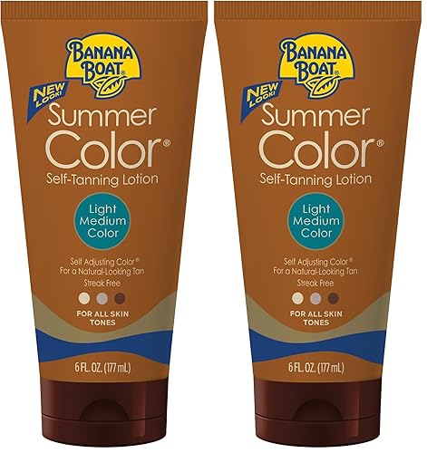 Miniatura 5 de Loción auto bronceadora para color de verano Banana Boat, LightMedium
