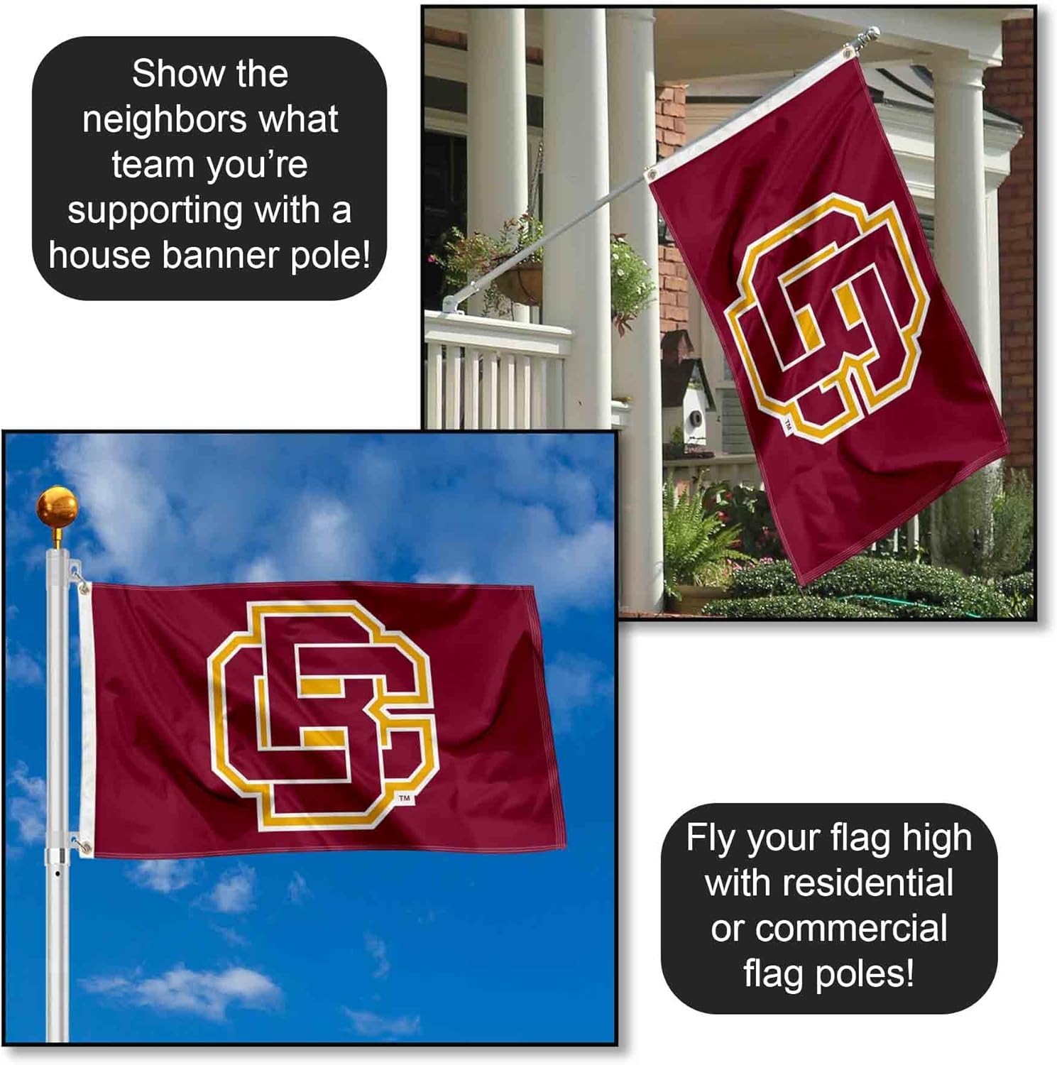 Bethune Cookman Wildcats Flag - Image 3