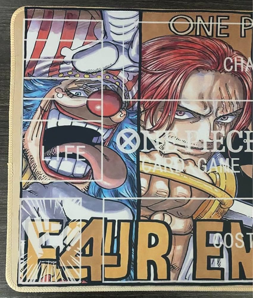 ONE PIECE ルフィ　シャンクス　始まりのスリーブ　プレイマットセット ONE PIECE ルフィ シャンクス 始まりのスリーブ プレイマット