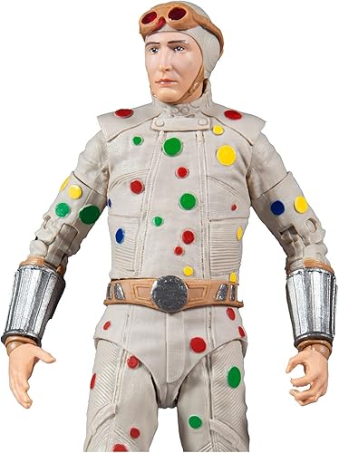 Miniatura 2 de McFarlane Toys DC Multiverse Polka Dot Man (The Suicide Squad) Figura de acción de 7 pulgadas con pieza de tiburón rey Build-A y accesorios
