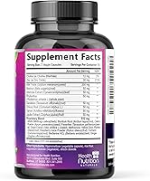 Vista 9 de Fórmula suave de desintoxicación y reparación de limpieza hepática - Suplemento avanzado de apoyo hepático con cardo mariano de silimarina, raíz