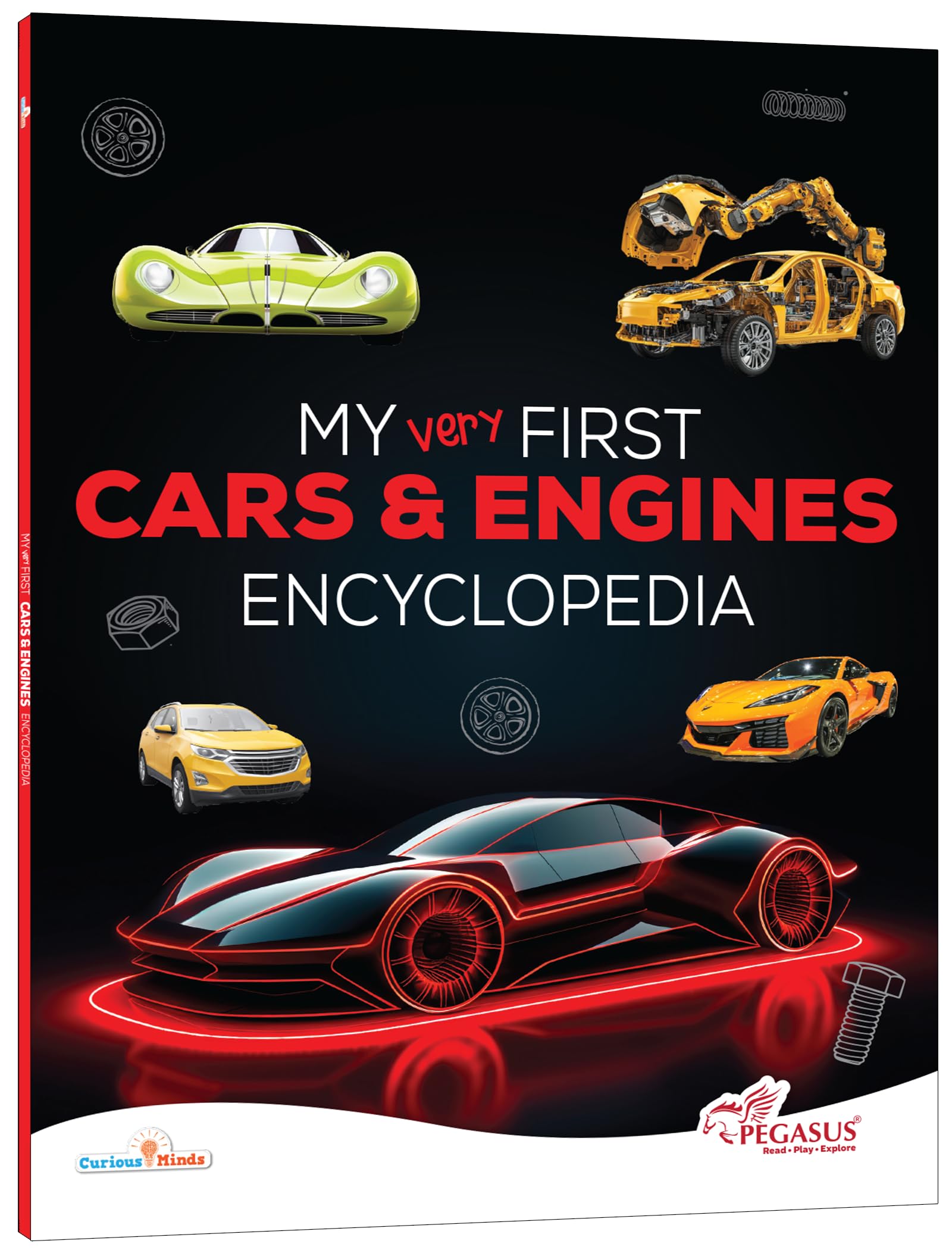 My Very First Cars and Engines Encyclopedia for Kids Age 8+ – Fun STEM Book to Learn About Vehicles, How Engines Work & More | Builds Knowledge & Encourages Screen-Free Learning