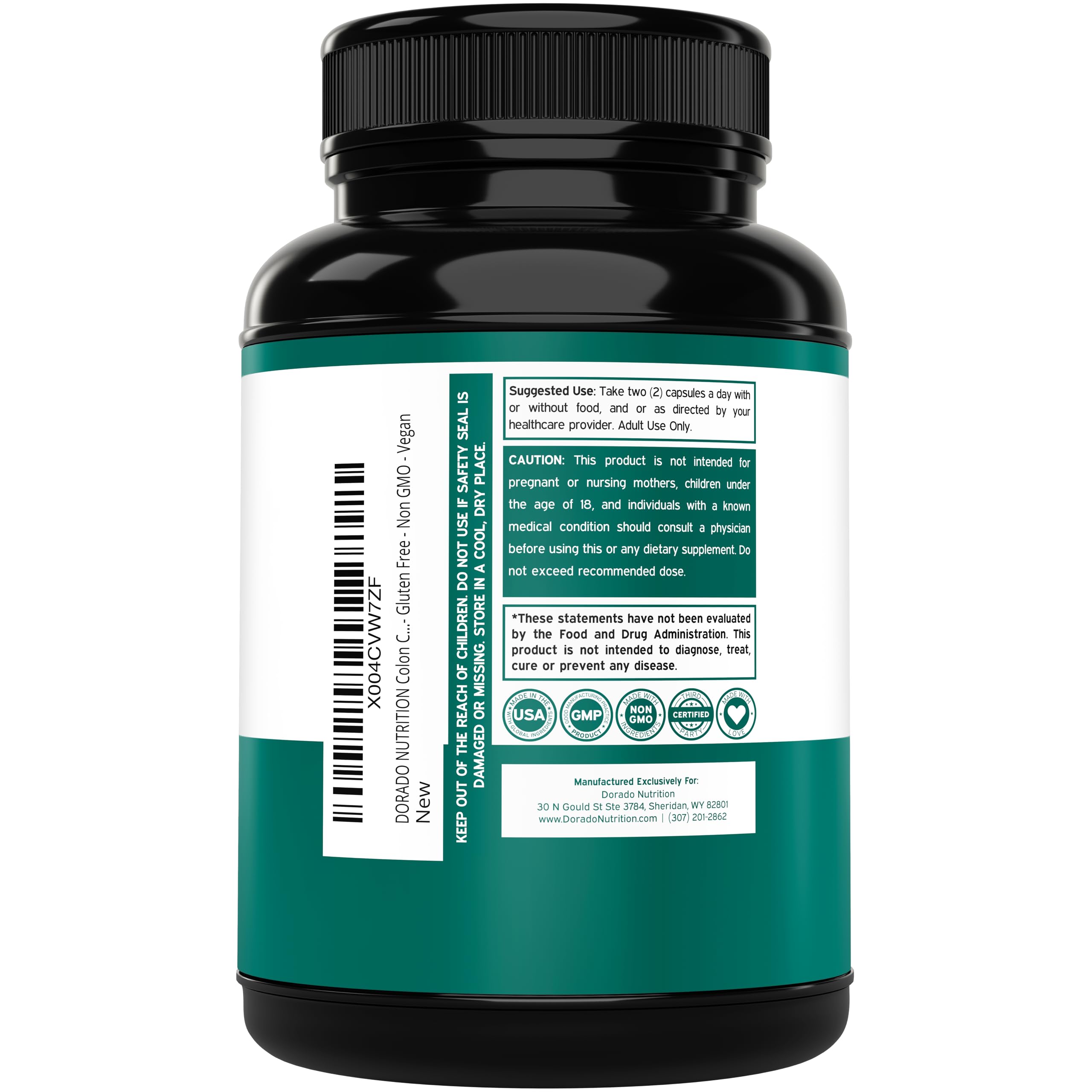 15 Day Colon Cleanse & Detox Pills, Bowel & Intestinal Cleanse, 30 Capsules — Amazon image 3