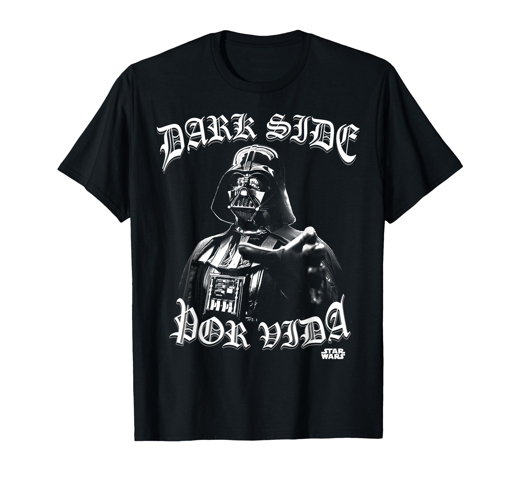 Star Wars Darth Vader Dark Side Por Vida Graphic T-Shirt T-Shirt