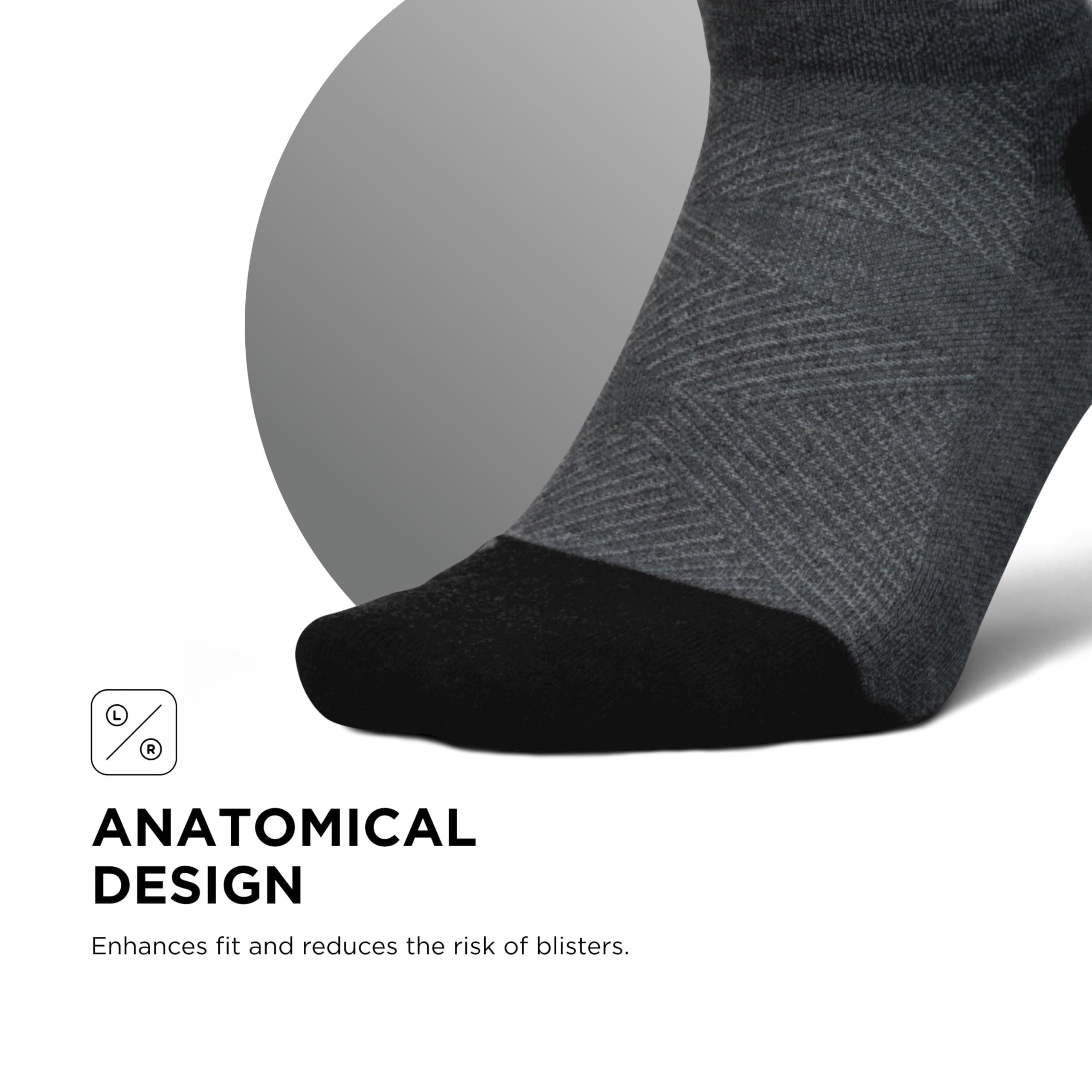 Feetures Elite Max Cushion No Show Tab Ankle Socks
