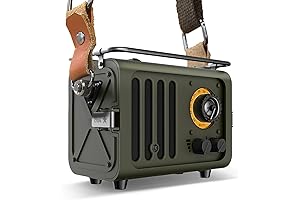 Muzen Wild Mini: Adventure-Ready, Vintage-Inspired Bluetooth Speaker