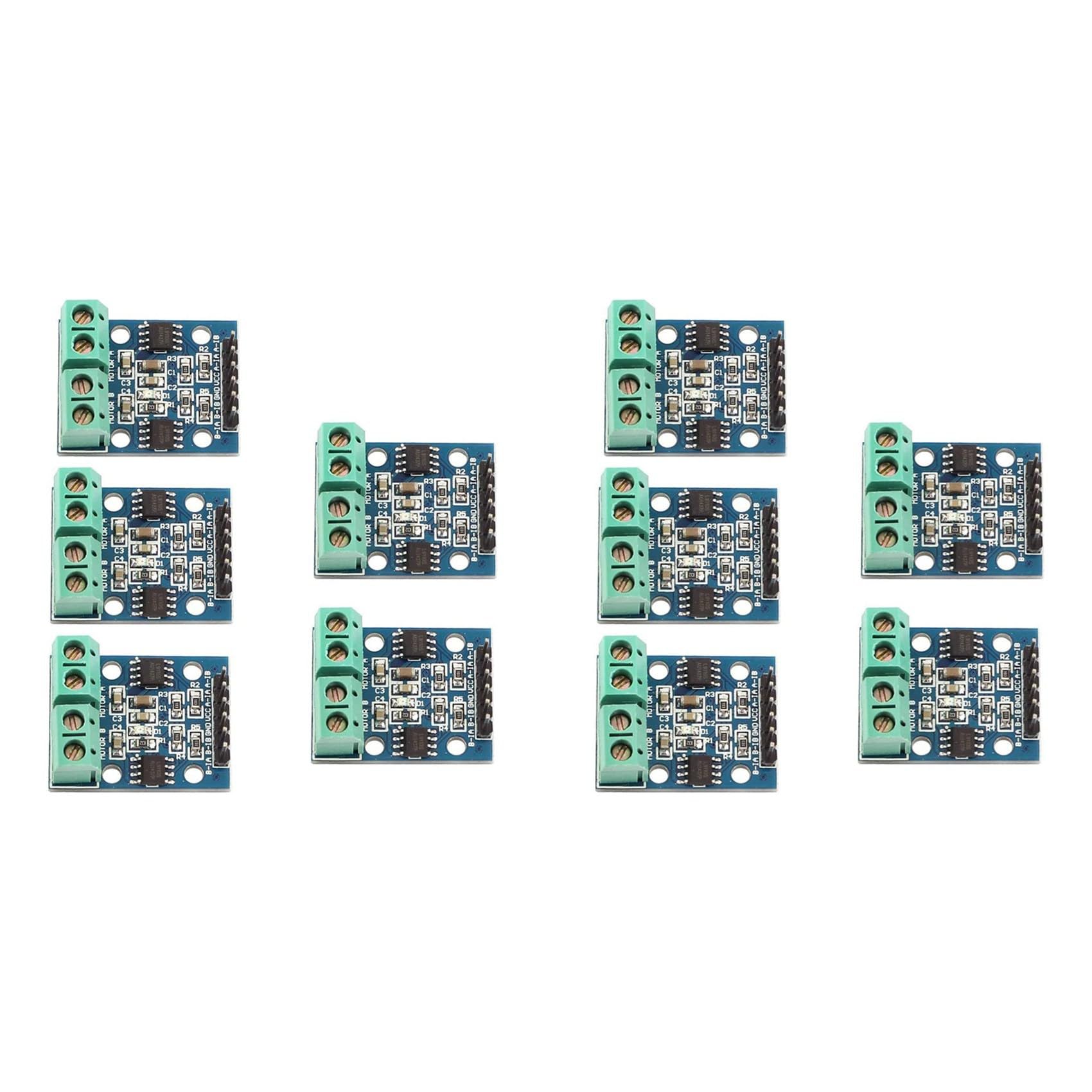 Jnchdghwa Blue 10Pcs L9110s 2 Channels Dc Stepper Motor Dual Motor Driver Module Controller Board For