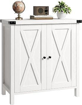Buffet Cabinet, Farmhouse Storage Cabinet, Accent Cabinet Sideboard, Console Cabinet with Storage Entryway Cabinet for Living Room, Dining Room, Hallway