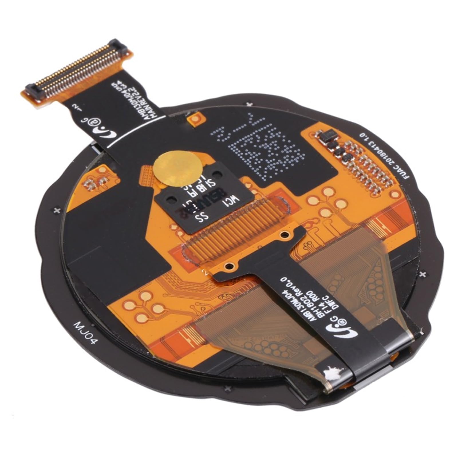 Antiurto Metallo Bordered Touch Responsive Panel Screen Digitizer Sostituzione per Orologio 46mm R800 Vetro a Prova di Impronte Digitali Smartwatch Touch Panel
