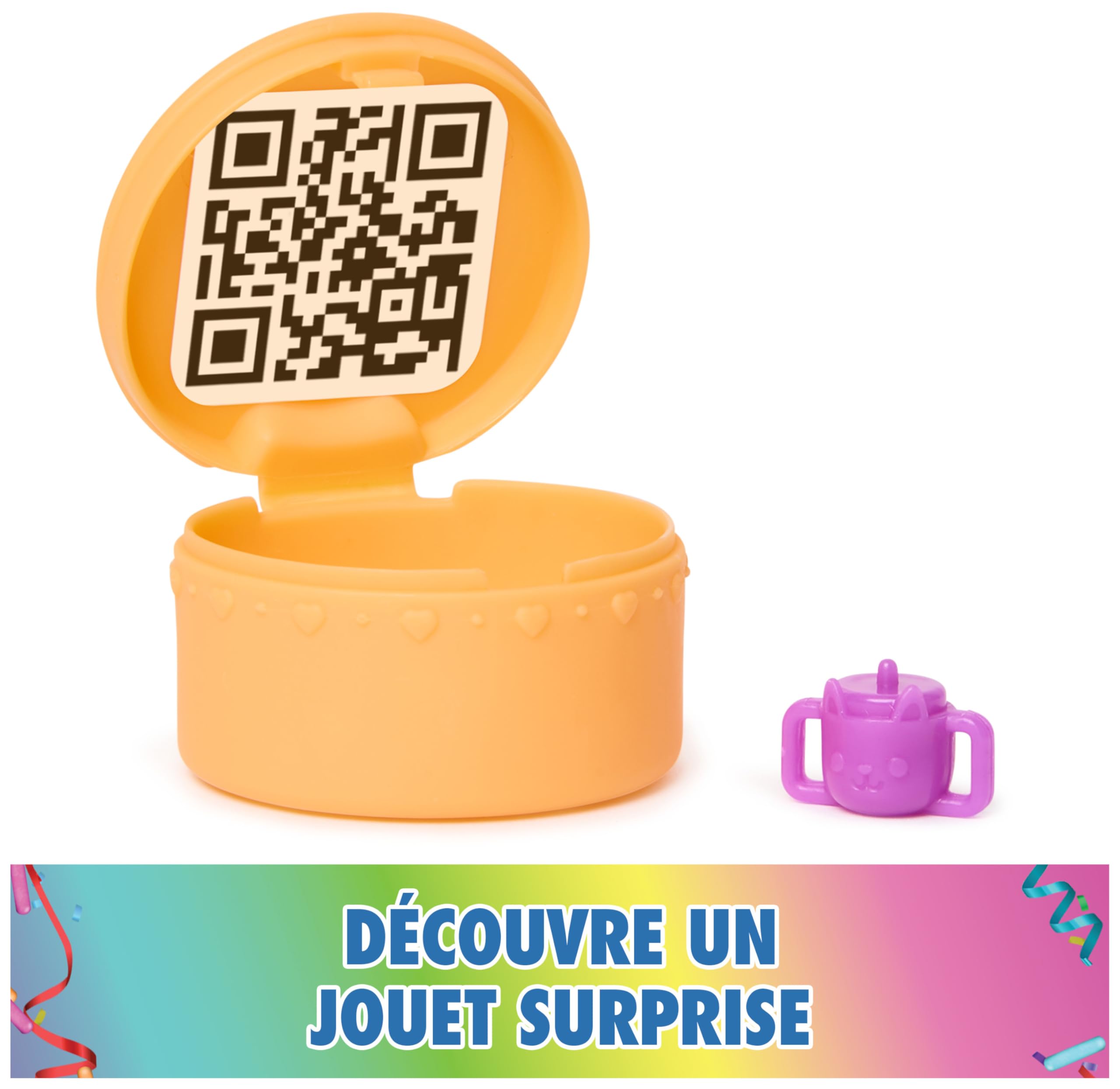 Gabby et la Maison Magique - Gabby Dollhouse - Nurserie Chatons - 17 Eléments Avec 4 Figurines - Dessin Animé Jouet Maison De Poupée - Jouet Enfant 3 Ans Et +